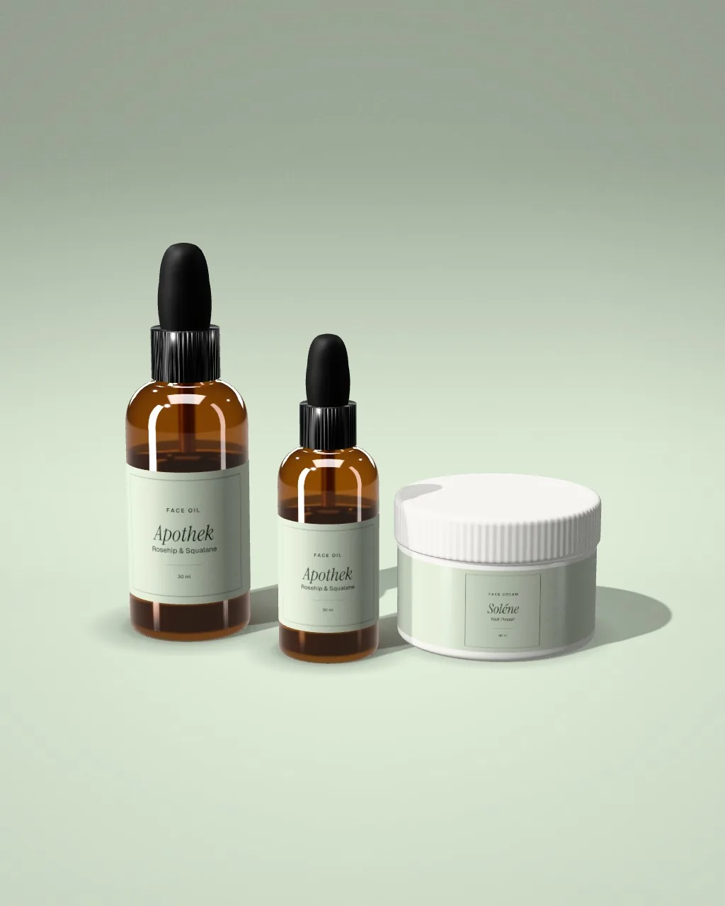 Apothecary set · Sage mockup