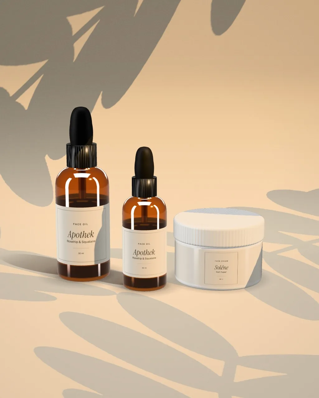 Apothecary set · Sunlight mockup