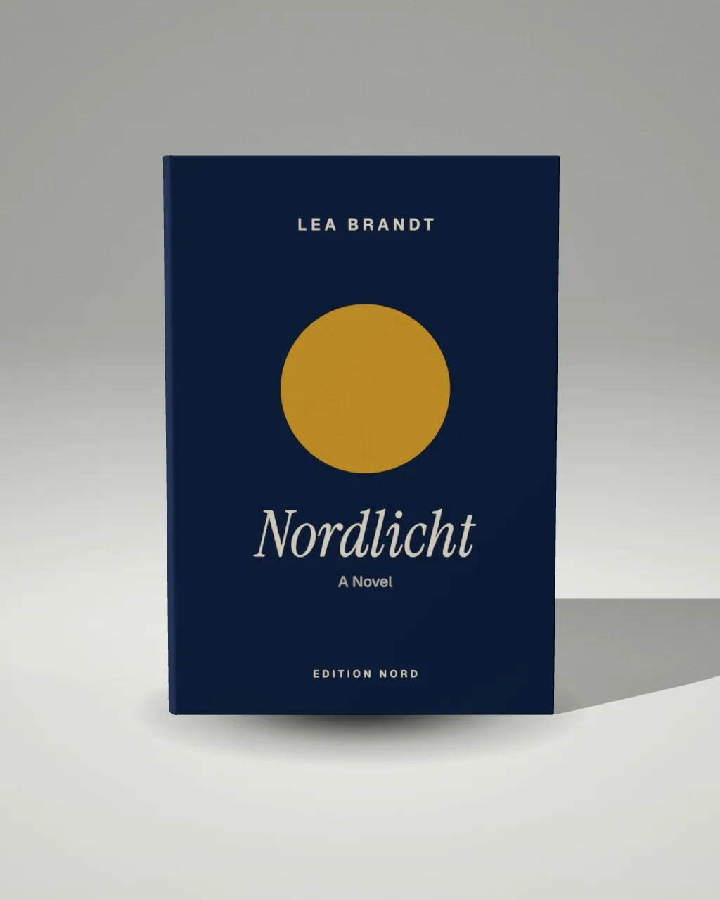 Hardcover book · Light studio · front mockup