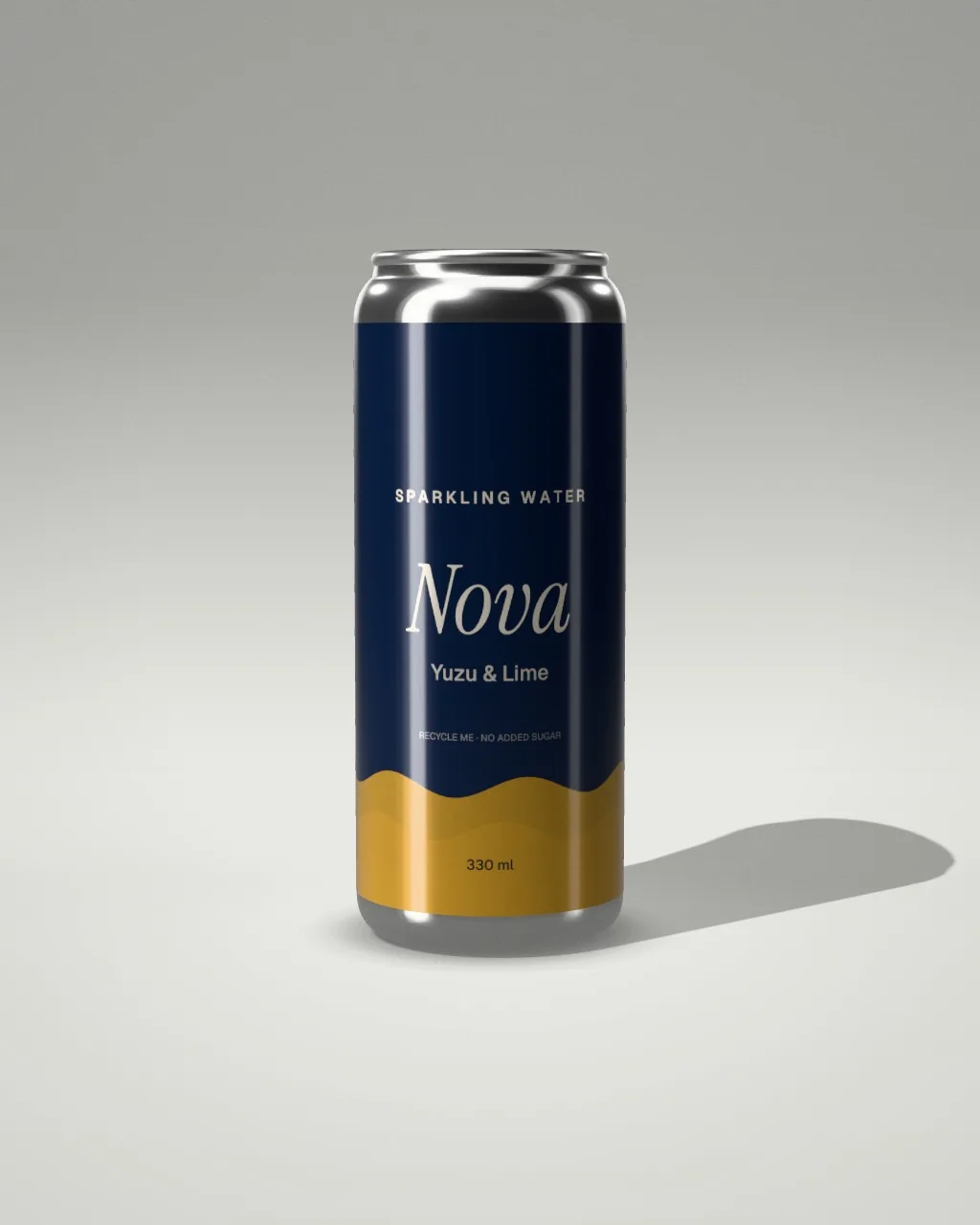 Slim can · Light studio · front mockup
