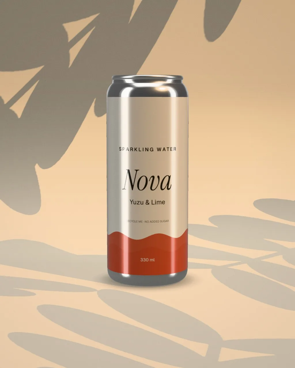 Slim can · Sunlight · front mockup