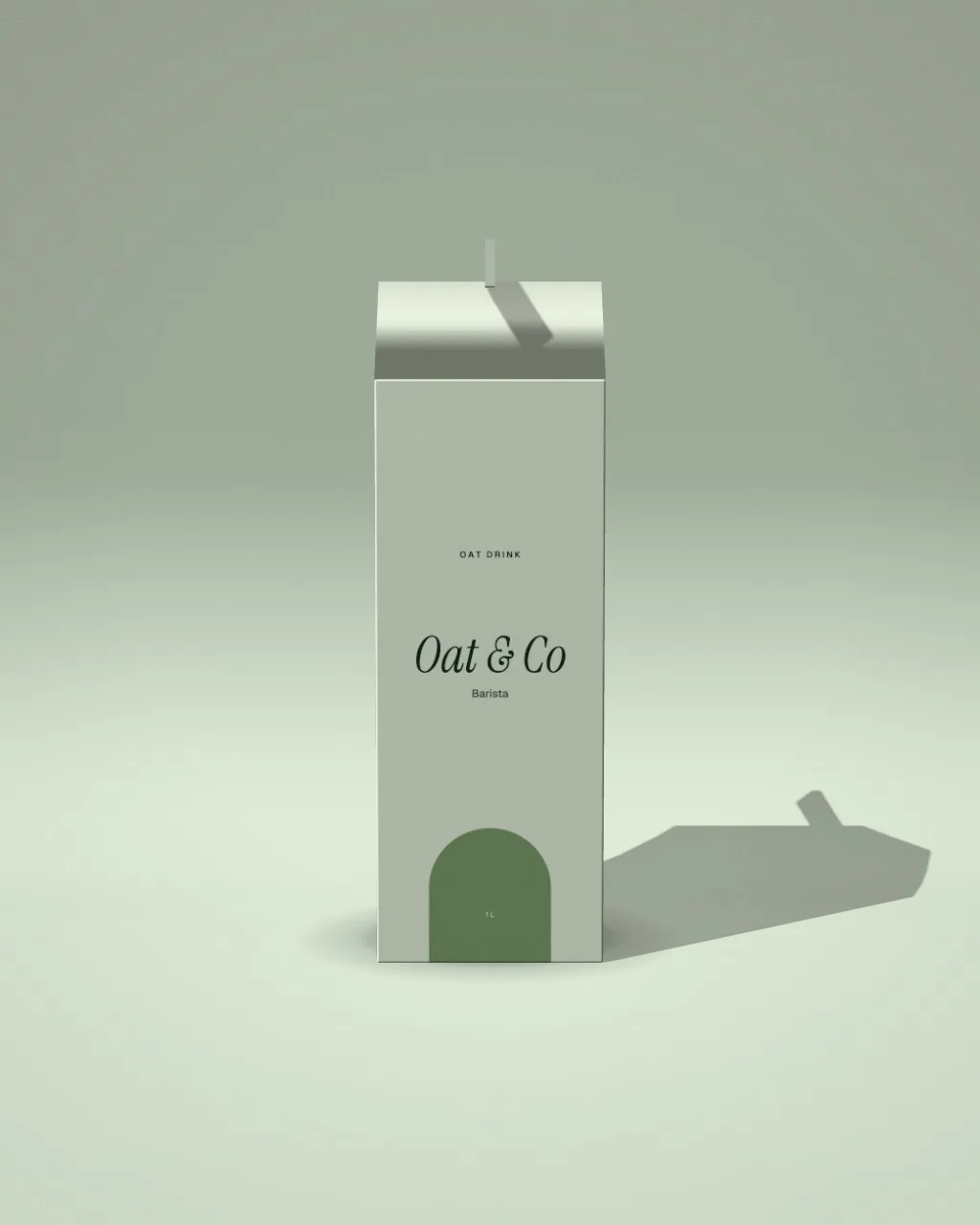 Drink carton · Sage · front mockup