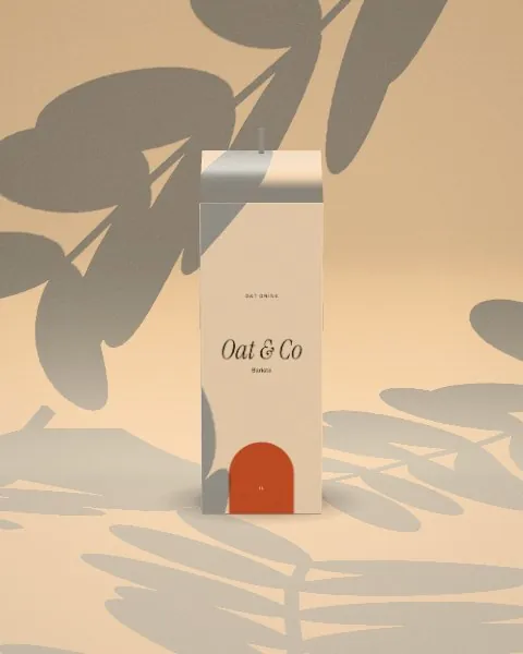 Drink carton · Sunlight · front mockup