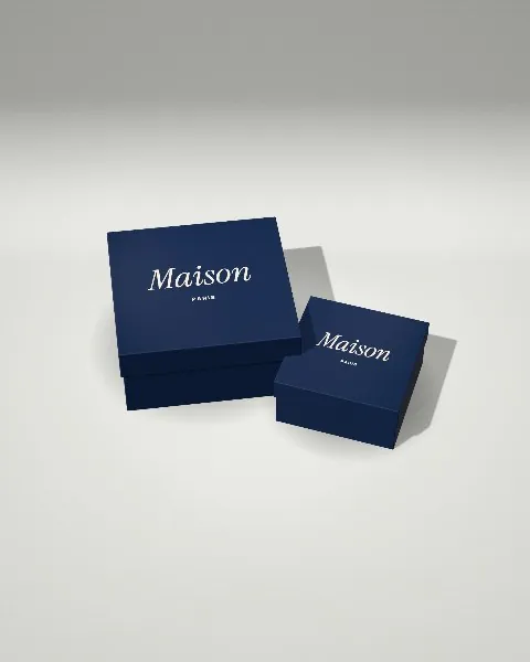Gift box stack · Light studio mockup