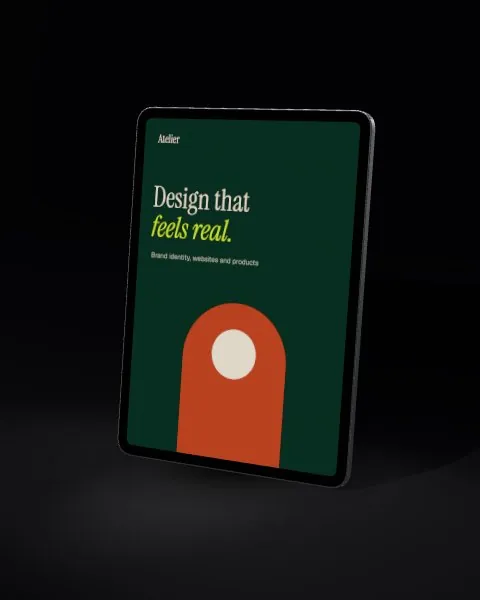 Tablet · Black · 3/4 mockup