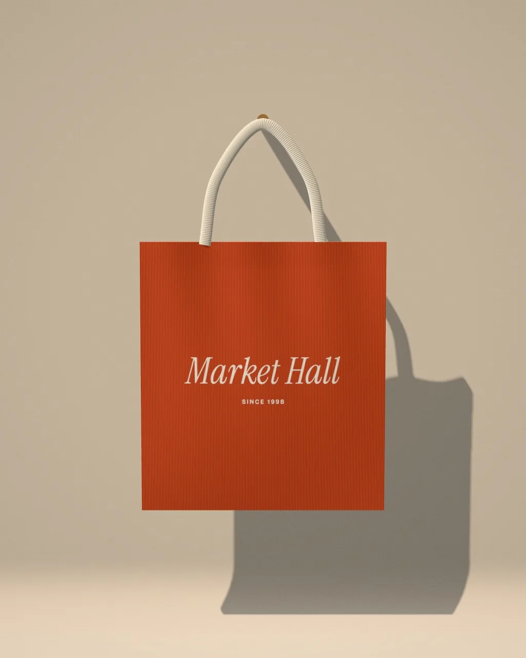 Tote bag · Sand plinth · front mockup