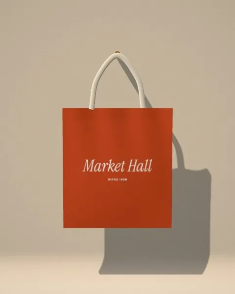 Tote bag · Sand plinth · front mockup