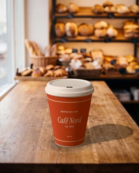 Coffee cup · Bakery mockup