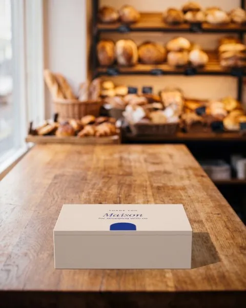 Mailer box · Bakery mockup