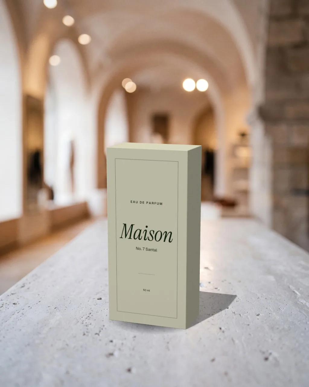 Folding box · Boutique mockup