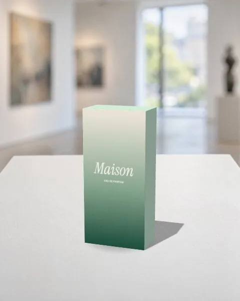Folding box · Gallery mockup