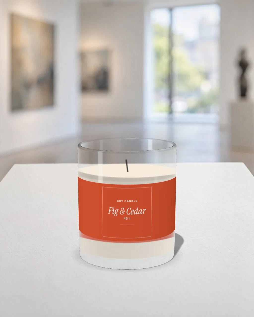 Scented candle · Gallery mockup