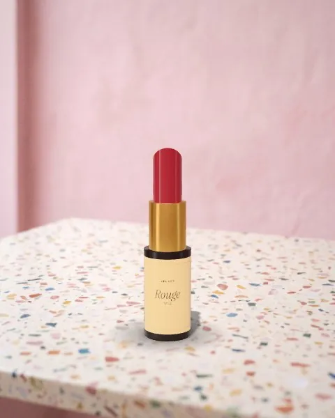 Lipstick · Pastel terrazzo mockup