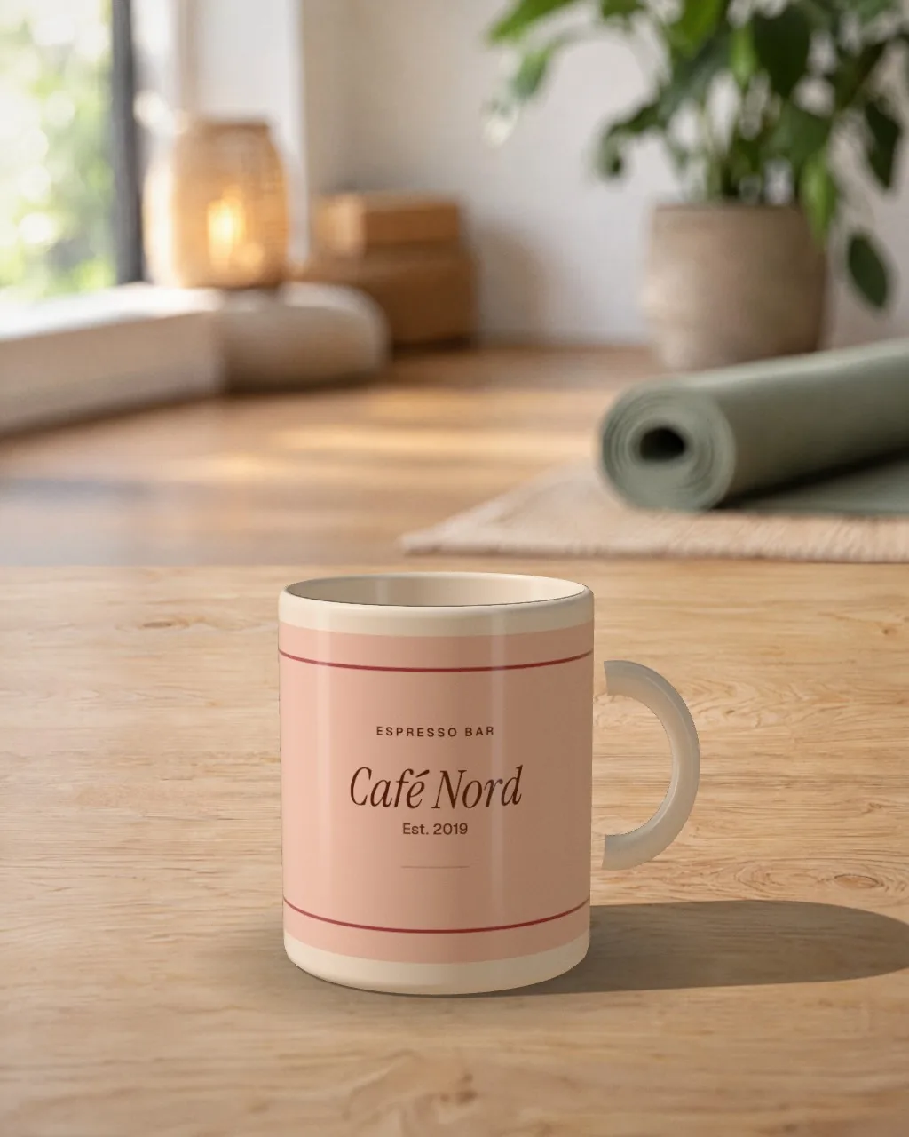 Mug · Yoga studio mockup